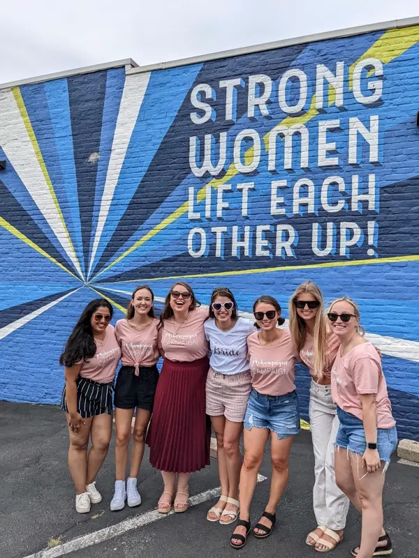 Group celebrating at a Kansas City private event